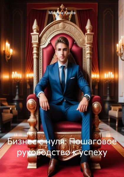 Обложка книги  «Бизнес с нуля: Пошаговое руководство к успеху»