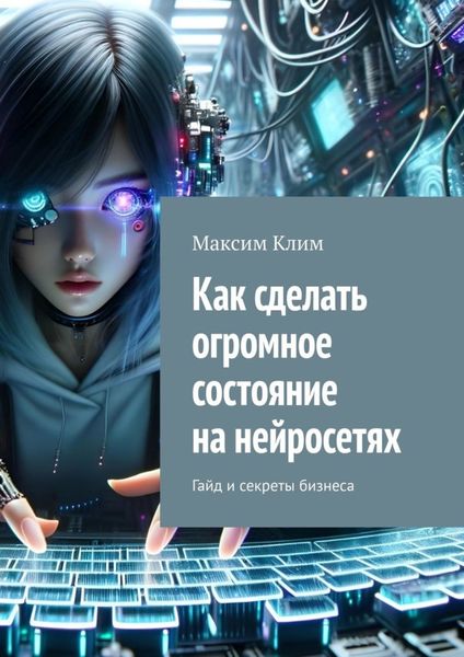 Обложка книги  «Как сделать огромное состояние на нейросетях. Гайд и секреты бизнеса»
