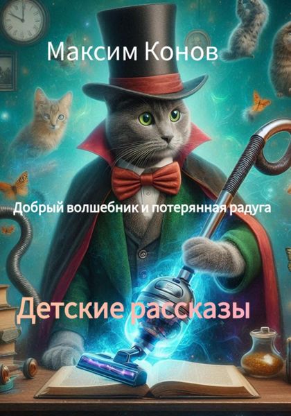 Обложка книги  «Добрый волшебник и потерянная радуга»