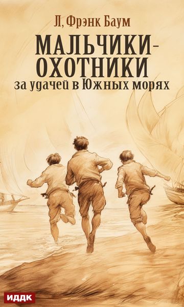 Обложка книги  «Мальчики-охотники за удачей в Южных морях»
