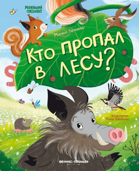 Обложка книги  «Кто пропал в лесу?»