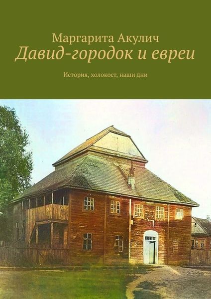 Обложка книги  «Давид-городок и евреи. История, холокост, наши дни»