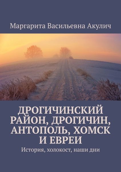 Обложка книги  «Дрогичинский район, Дрогичин, Антополь, Хомск и евреи. История, холокост, наши дни»