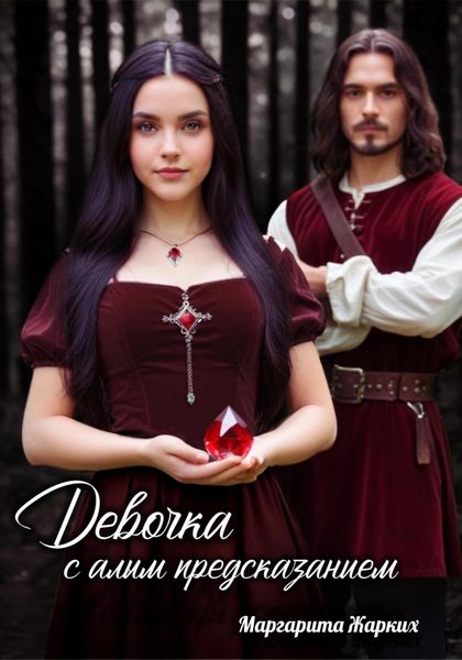 Обложка книги  «Девочка с алым предсказанием»