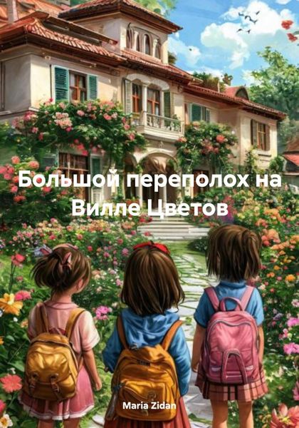 Обложка книги «Большой переполох на Вилле Цветов»