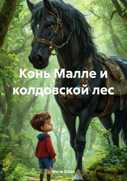 Обложка книги «Конь Малле и колдовской лес»