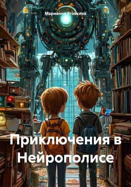 Обложка книги  «Приключения в Нейрополисе»