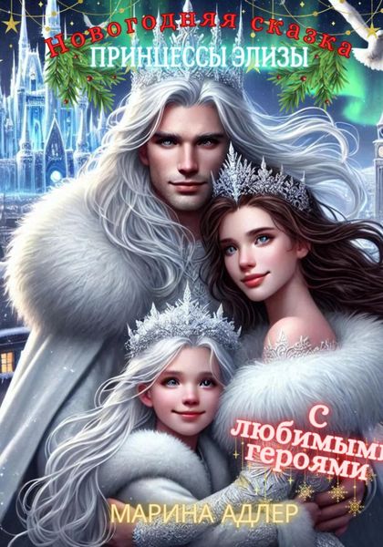 Обложка книги  «Новогодняя сказка принцессы Элизы»