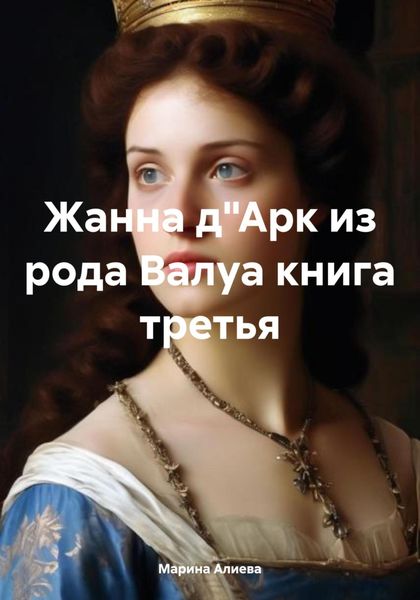 Обложка книги «Жанна д"Арк из рода Валуа книга третья»