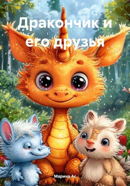 Обложка книги «Дракончик и его друзья»