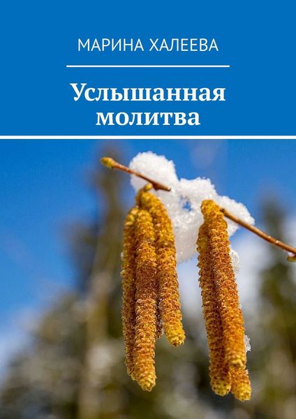 Обложка книги  «Услышанная молитва»
