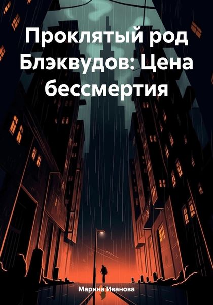 Обложка книги  «Проклятый род Блэквудов: Цена бессмертия»