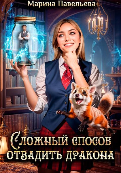 Обложка книги  «Сложный способ отвадить дракона»
