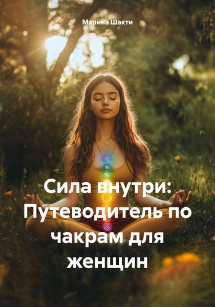 Обложка книги  «Сила внутри: Путеводитель по чакрам для женщин»