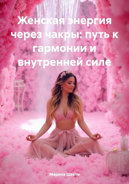 Обложка книги  «Женская энергия через чакры: путь к гармонии и внутренней силе»