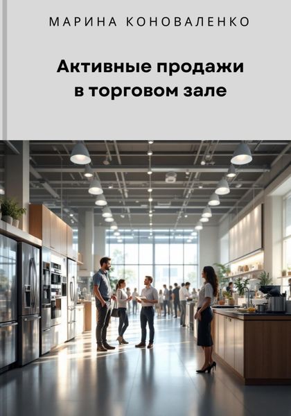 Обложка книги  «Активные продажи в торговом зале»