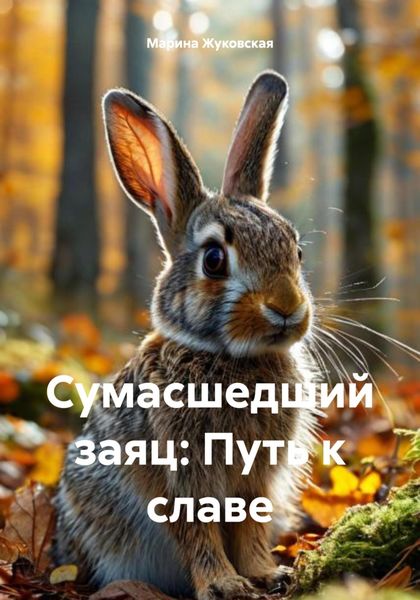 Обложка книги «Сумасшедший заяц: Путь к славе»
