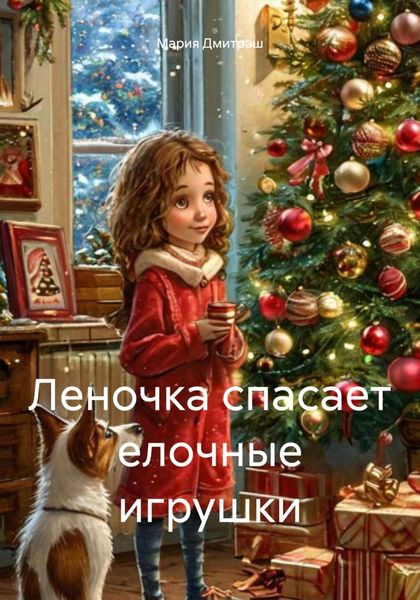 Обложка книги  «Леночка спасает елочные игрушки»