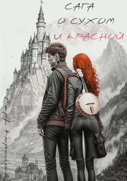 Обложка книги «Сага о Сухом и Красной»