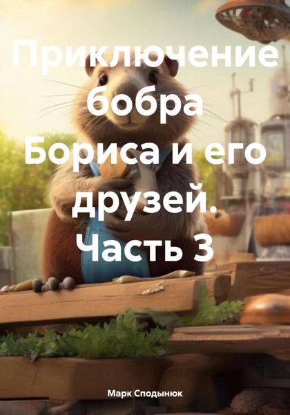 Обложка книги  «Приключение бобра Бориса и его друзей. Часть 3»