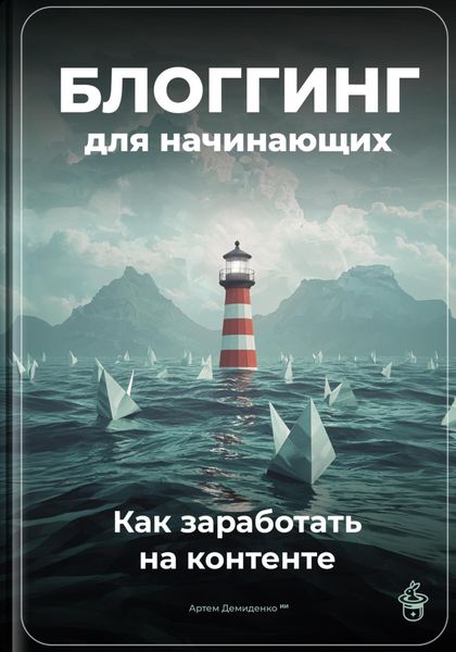 Обложка книги  «Блоггинг для начинающих: Как заработать на контенте»