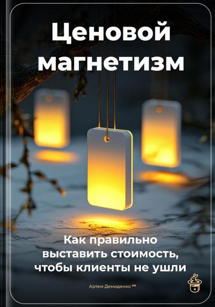 Обложка книги  «Ценовой магнетизм: Как правильно выставить стоимость, чтобы клиенты не ушли»