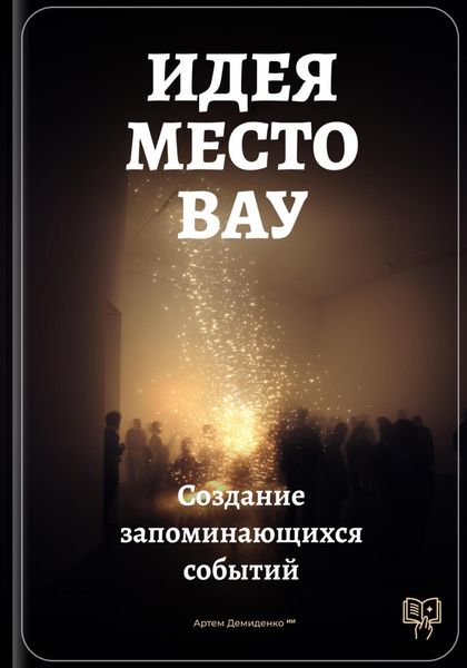 Обложка книги  «Идея – место – вау: Создание запоминающихся событий»