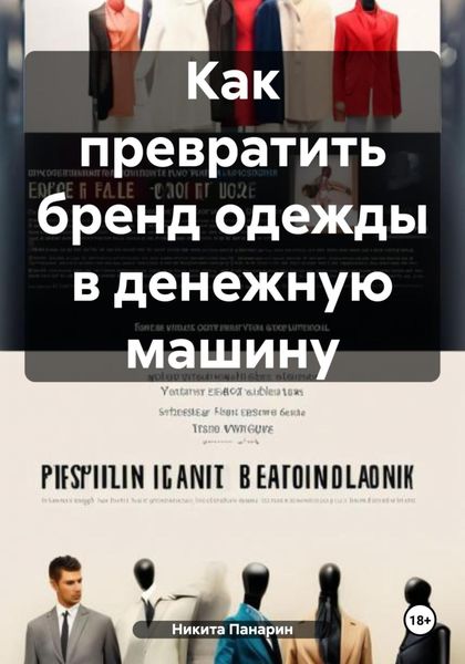 Обложка книги  «Как превратить бренд одежды в денежную машину»