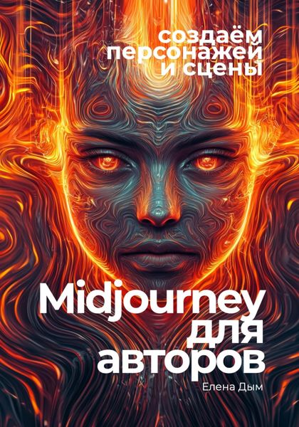 Обложка книги  «Midjourney для авторов: создаём персонажей и сцены»