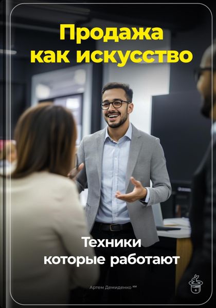Обложка книги  «Продажа как искусство: Техники, которые работают»