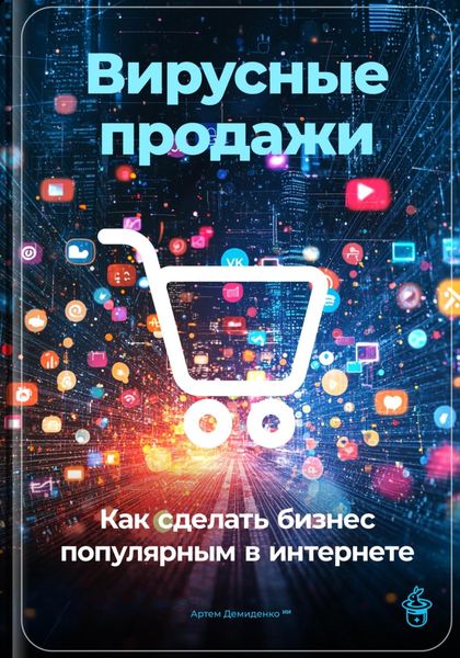 Обложка книги  «Вирусные продажи: Как сделать бизнес популярным в интернете»