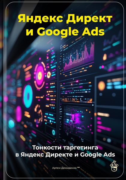 Обложка книги  «Яндекс Директ и Google Ads: Тонкости таргетинга в Яндекс Директе и Google Ads»