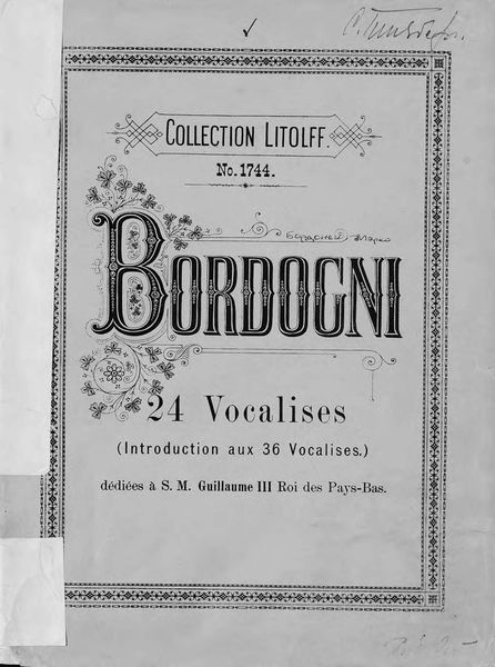 Обложка книги «24 vocalises»
