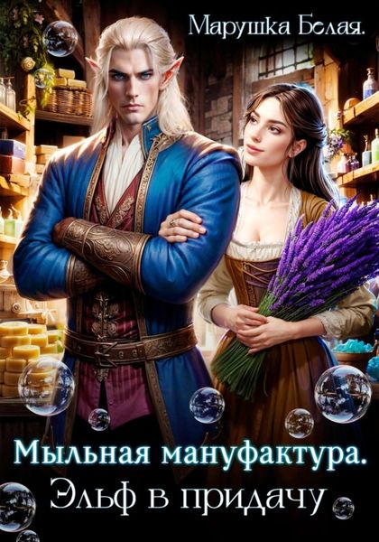 Обложка книги  «Мыльная мануфактура. Эльф в придачу»