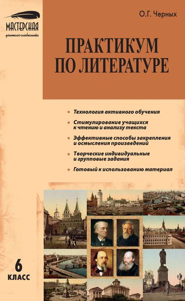 Обложка книги  «Практикум по литературе. 6 класс»