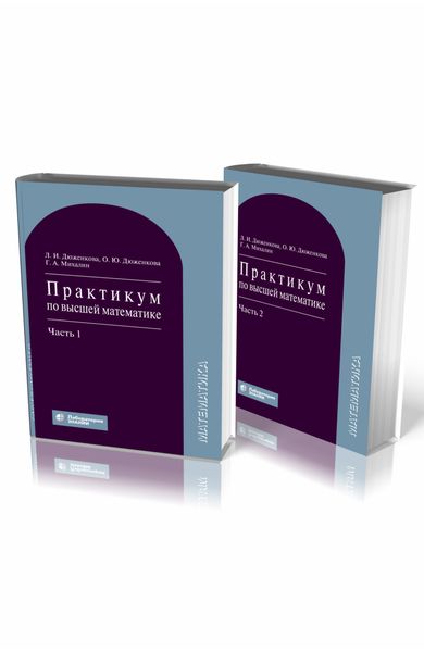 Обложка книги «Практикум по высшей математике. В 2 частях»