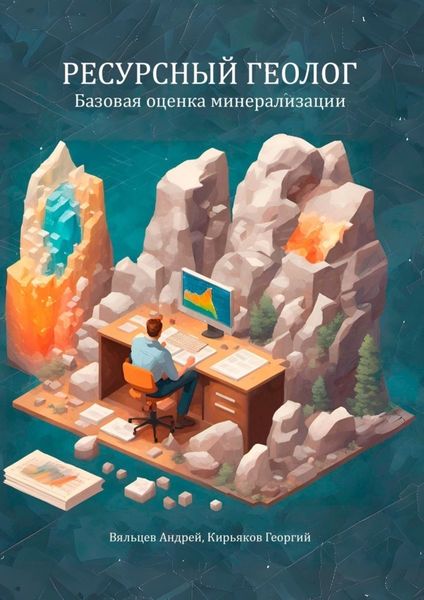 Обложка книги  «Базовая оценка минерализации. Ресурсный геолог»