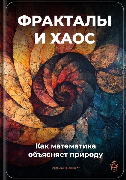 Обложка книги  «Фракталы и хаос: Как математика объясняет природу»