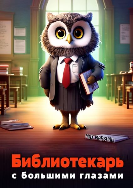 Обложка книги  «Библиотекарь с большими глазами»