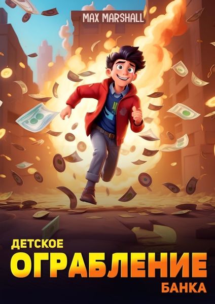 Обложка книги  «Детское ограбление банка»