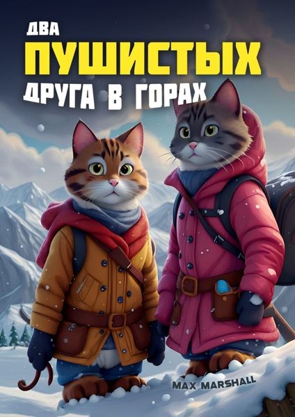 Обложка книги  «Два пушистых друга в горах»