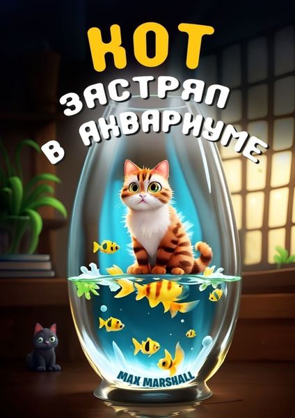 Обложка книги  «Кот застрял в аквариуме»