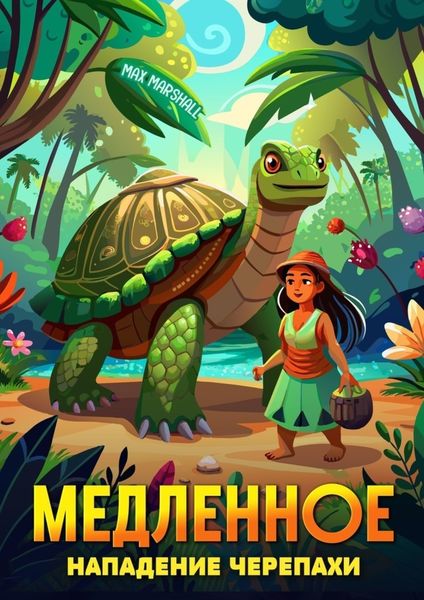 Обложка книги  «Медленное нападение черепахи»