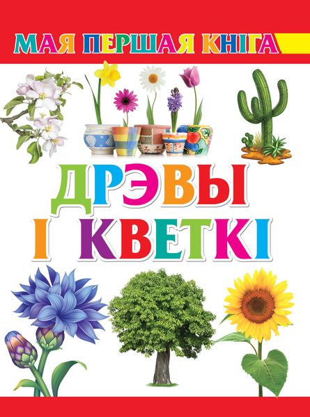 Обложка книги  «Дрэвы і кветкі»