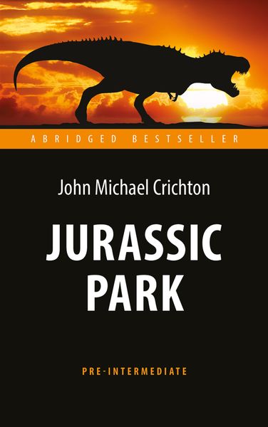 Обложка книги  «Jurassic Park / Парк Юрского периода»