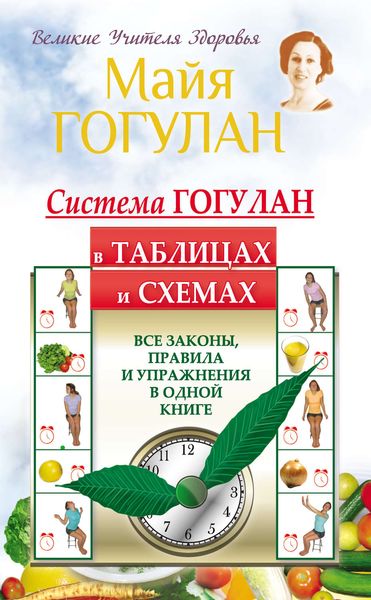Обложка книги  «Система Гогулан в таблицах и схемах. Все законы, правила и упражнения в одной книге»