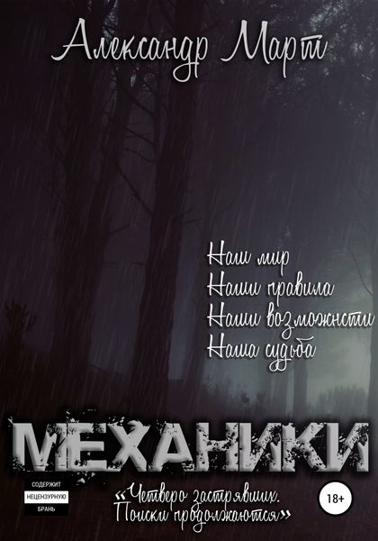 Обложка книги  «Механики. Четверо застрявших. Поиски продолжаются»