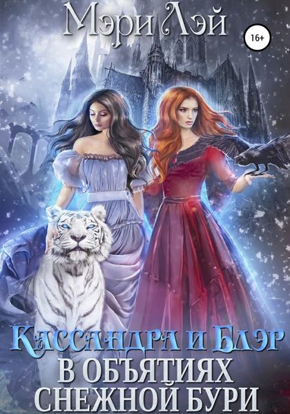 Обложка книги  «Кассандра и Блэр в объятиях снежной бури»