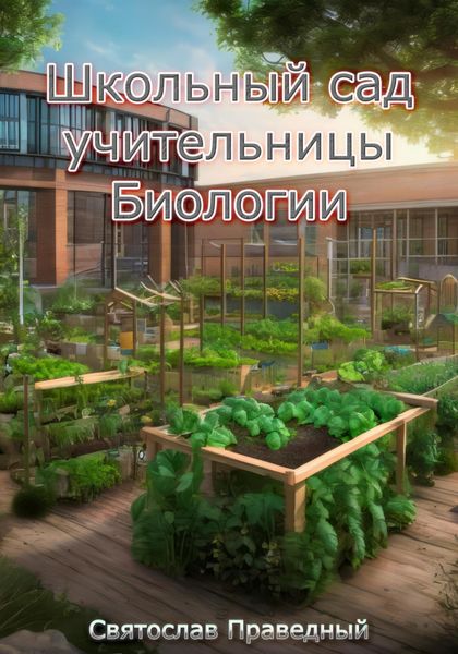 Обложка книги  «Школьный сад учительницы Биологии»