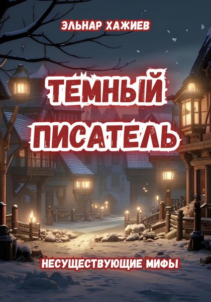 Обложка книги  «Темный писатель»